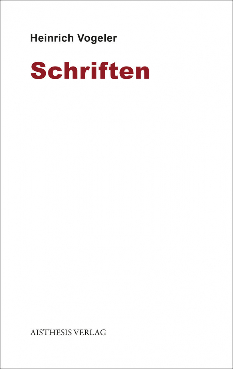 Heinrich Vogeler - Schriften